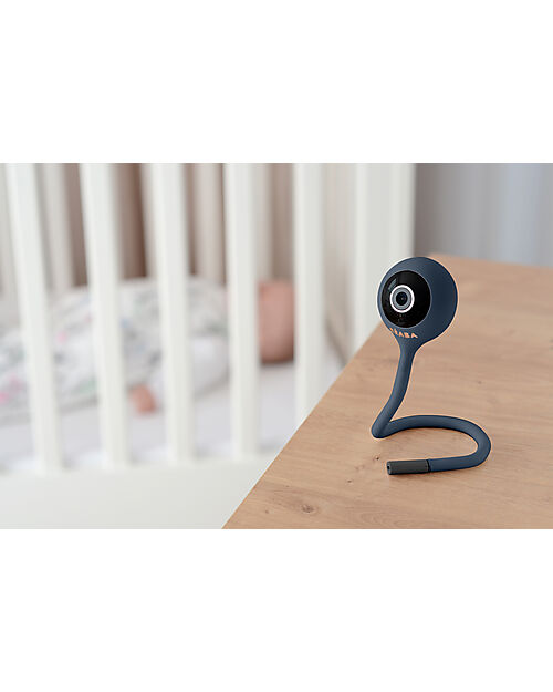 Béaba ZEN Connect Video Baby Monitor - Night Blue - Latest Generation Monitoring System Available on Mobile Phone Baby Monitor