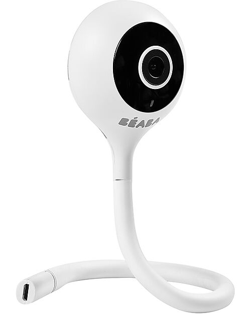 Béaba ZEN Connect Video Baby Monitor - White - Latest Generation Monitoring System Available on Mobile Phone Baby Monitor