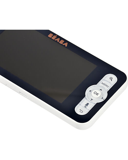 Béaba Zen Premium Video Baby Monitor - 360 ° Rotating Auto Video Camera - Available on Mobile Phone Baby Monitor