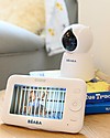 Béaba ZEN+ Video Baby Monitor - High Performance Auto-Rotating Camera with Infra-Red LED and Movement Detectors Baby Monitor
