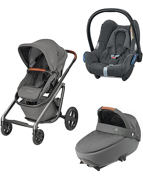 B b Confort Maxi Cosi BBC Trio Lila Stroller Jade Carrycot