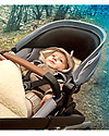 Bébé Confort/Maxi Cosi BBC Trio: Lila Stroller + Jade Carrycot + Cabriofix Car Seat, Sparkling Grey Trio and Duo Strollers
