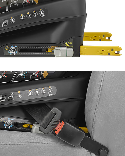 Bébé Confort/Maxi Cosi Beryl Car Seat, Nomad Grey - Multi-age, from Birth to 7 years! Car Seats Group 1/2/3