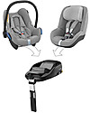 Bébé Confort/Maxi Cosi CabrioFix Car Seat, Nomad Grey - 0-12 Months, Light and Safe! Car Seats Group 0+/1