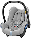 Bébé Confort/Maxi Cosi CabrioFix Car Seat, Nomad Grey - 0-12 Months, Light and Safe! Car Seats Group 0+/1