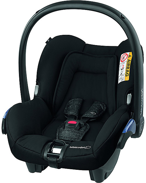 Bébé Confort/Maxi Cosi Citi Car Seat  0+ i-Size, Nomad Black - 0-12 months, TUV Certification Car Seats Group 0+/1