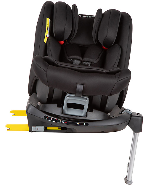 Bébé Confort/Maxi Cosi EvolveFix, 360° Swiveling Car Seat, Night Black - Group 0+/1/2/3 - From Birth to 12 years! Car Seats Group 1/2/3