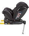Bébé Confort/Maxi Cosi EvolveFix, 360° Swiveling Car Seat, Night Grey - Group 0+/1/2/3 - From Birth to 12 years! Car Seats Group 1/2/3