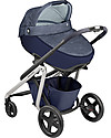 Bébé Confort/Maxi Cosi Jade Carrycot, Nomad Blue - Up to 6 months, Isofix and R129 Compliant Pram Systems