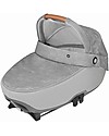 Bébé Confort/Maxi Cosi Jade Carrycot, Nomad Grey - Up to 6 months, Isofix and R129 Compliant Pram Systems
