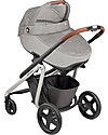 Bébé Confort/Maxi Cosi Jade Carrycot, Nomad Grey - Up to 6 months, Isofix and R129 Compliant Pram Systems