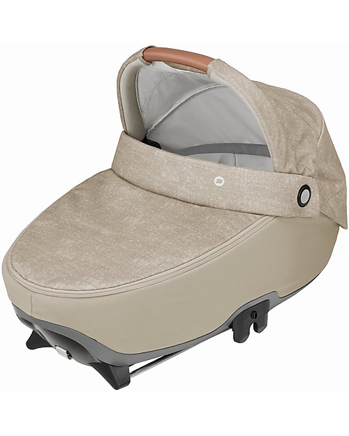 Bebe Confort Maxi Cosi Jade Carrycot Nomad Sand Up to 6 months Isofix and R129 Compliant unisex bambini