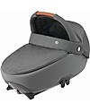 Bébé Confort/Maxi Cosi Jade Carrycot, Sparkling Grey - Up to 6 months, Isofix and R129 Compliant Pram Systems