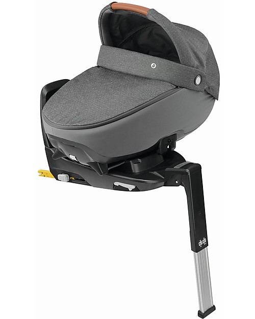 Bébé Confort/Maxi Cosi Jade Carrycot, Sparkling Grey - Up to 6 months, Isofix and R129 Compliant Pram Systems