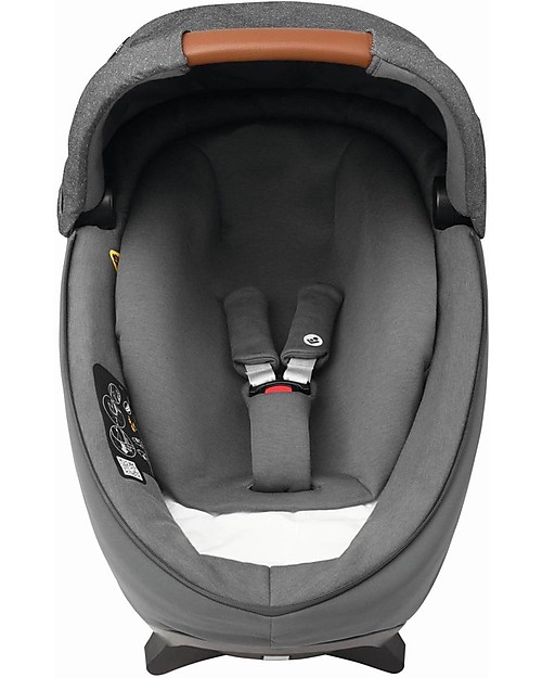 Bébé Confort/Maxi Cosi Jade Carrycot, Sparkling Grey - Up to 6 months, Isofix and R129 Compliant Pram Systems