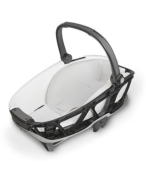 Bébé Confort/Maxi Cosi Jade Carrycot, Sparkling Grey - Up to 6 months, Isofix and R129 Compliant Pram Systems