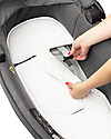 Bébé Confort/Maxi Cosi Jade Carrycot, Sparkling Grey - Up to 6 months, Isofix and R129 Compliant Pram Systems