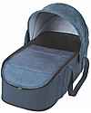 Bébé Confort/Maxi Cosi Laika Soft Carrycot for Strollers, Nomad Blue - Up to 6 months, Extra Light! Pram Systems