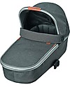 Bébé Confort/Maxi Cosi Oria Carrycot for Strollers, Sparkling Grey - Up to 6 months, Foldable! Pram Systems