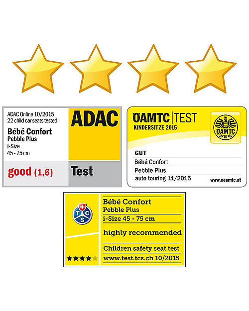 Bébé Confort/Maxi Cosi Pebble Plus Car Seat 0+ i-Size, Nomad Blue - 0-12 months, i-Size R129 Approved Car Seats Group 0+/1