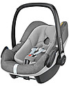 Bébé Confort/Maxi Cosi Pebble Plus Car Seat 0+ i-Size, Nomad Grey - 0-12 months, i-Size R129 Approved Car Seats Group 0+/1
