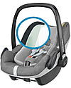 Bébé Confort/Maxi Cosi Pebble Plus Car Seat 0+ i-Size, Nomad Grey - 0-12 months, i-Size R129 Approved Car Seats Group 0+/1