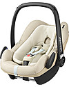 Bébé Confort/Maxi Cosi Pebble Plus Car Seat 0+ i-Size, Nomad Sand - 0-12 months, i-Size R129 Approved Car Seats Group 0+/1