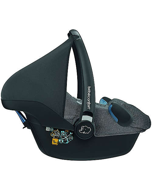 Bébé Confort/Maxi Cosi Rock Car Seat 0+ i-Size, Sparkling Grey - 0-12 Months Car Seats Group 0+/1