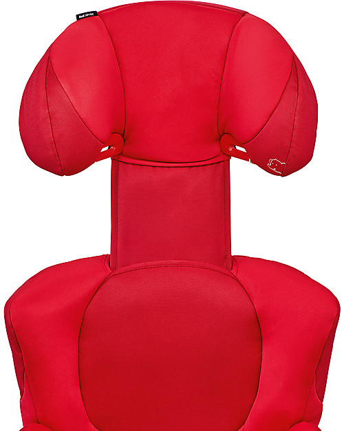 Bébé Confort/Maxi Cosi Rodi Xp Fix Car Seat 2/3 Group, Poppy Red - From 3.5 to 12 years, Maximum Protection Car Seats Group 2/3
