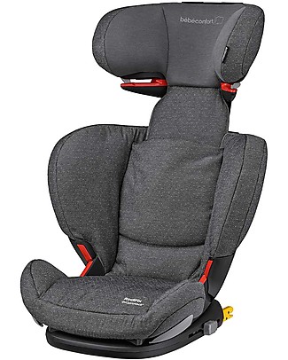 Bébé Confort/Maxi Cosi RodiFix Airprotect Car Seat Group 2/3, Sparkling Grey - From 3.5 to 12 years, Side Protection System Child Car Seats