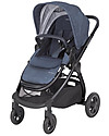 Bébé Confort/Maxi Cosi Stroller Adorra, Nomad Blue - From Birth to 3.5 years, with Huge Basket! Pushchairs