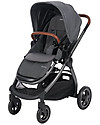 Bébé Confort/Maxi Cosi Stroller Adorra, Sparkling Grey - From Birth to 3.5 years, with Huge Basket! Pushchairs
