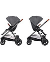 Bébé Confort/Maxi Cosi Stroller Adorra, Sparkling Grey - From Birth to 3.5 years, with Huge Basket! Pushchairs