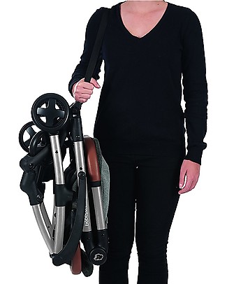 Bébé Confort/Maxi Cosi Stroller Laika2, Sparkling Grey - From Birth to 3.5 years, Super-urban! Lights Strollers