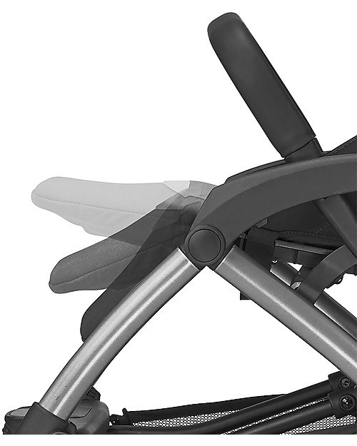 Bébé Confort/Maxi Cosi Stroller Laika2, Sparkling Grey - From Birth to 3.5 years, Super-urban! Pushchairs