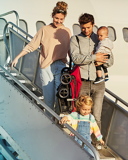 Bébé Confort/Maxi Cosi Stroller Lara, Nomad Red - Only 6 kg Weight, Airline Approved! Lights Strollers