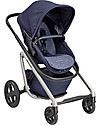 Bébé Confort/Maxi Cosi Stroller Lila, Nomad Blue - Up to 3.5 years, Created with Pediatricians! Double Pushchairs