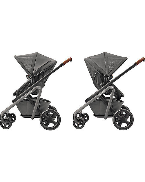 Bébé Confort/Maxi Cosi Stroller Lila, Sparkling Grey - Up to 3.5 years, Created with Pediatricians! Pushchairs
