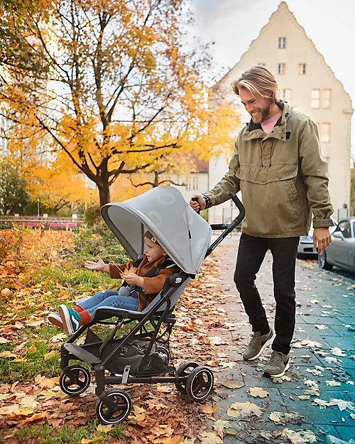 Bébé Confort/Maxi Cosi Stroller Mara - Brave Grey From Birth to 3.5 years - Ultracompact and light Lights Strollers