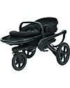 Bébé Confort/Maxi Cosi Stroller Nova 3 Wheels, Nomad Black - Up to 3.5 years, hands-free folding! Pushchairs