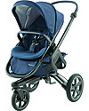 Bébé Confort/Maxi Cosi Stroller Nova 3 Wheels, Nomad Blue - Up to 3.5 years, hands-free folding! Pushchairs