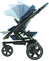 Bébé Confort/Maxi Cosi Stroller Nova 3 Wheels, Nomad Blue - Up to 3.5 years, hands-free folding! Pushchairs