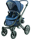 Bébé Confort/Maxi Cosi Stroller Nova 4 Wheels, Nomad Blue - Up to 3.5 years, hands-free folding! Pushchairs