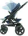 Bébé Confort/Maxi Cosi Stroller Nova 4 Wheels, Nomad Blue - Up to 3.5 years, hands-free folding! Pushchairs