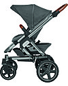 Bébé Confort/Maxi Cosi Stroller Nova 4 Wheels, Sparkling Grey - Up to 3.5 years, hands-free folding! Pushchairs