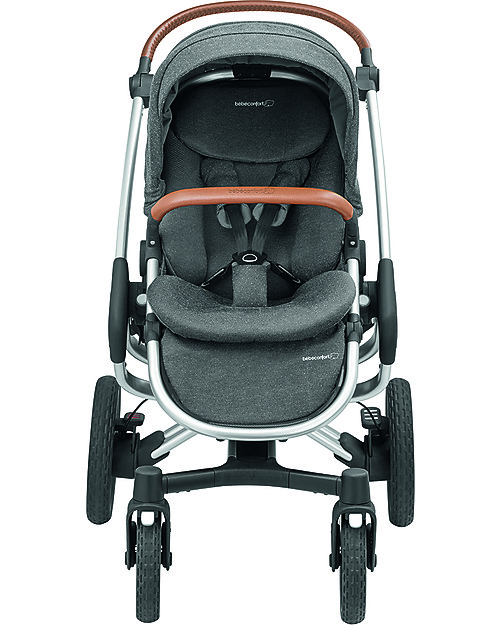Bébé Confort/Maxi Cosi Stroller Nova 4 Wheels, Sparkling Grey - Up to 3.5 years, hands-free folding! Pushchairs