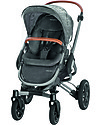 Bébé Confort/Maxi Cosi Stroller Nova 4 Wheels, Sparkling Grey - Up to 3.5 years, hands-free folding! Pushchairs