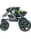 Bébé Confort/Maxi Cosi Stroller Nova 4 Wheels, Sparkling Grey - Up to 3.5 years, hands-free folding! Pushchairs
