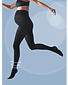 Cache Coeur Activ’Soft, Maternity Compression Tights 70 Denier, Black - Light legs all day long! Tights