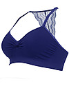 Cache Coeur Maternity and Nursing Bra Serenity, Marine - Soft bamboo fabric! Nursing Bras